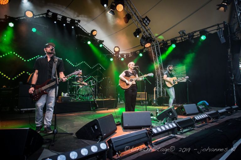 Cheerio Joe live auf der Bühne